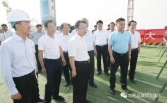 <b>朱鵬市長(cháng)視察運城建工機場(chǎng)項目</b>