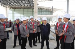 <b>華兆控股董事長(cháng)牛正澤深入運城建工在建項目調研指導工作</b>