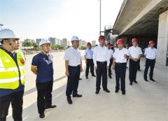 <b>副省長(cháng)盧東亮調研運城建工機場(chǎng)項目</b>