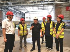 <b>華兆控股董事長(cháng)牛正澤調研運城建工成都天府國際機場(chǎng)項目</b>
